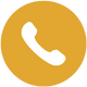 A yellow phone icon on a white background for a virtual assistant company contact.