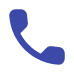 blue, phone icon