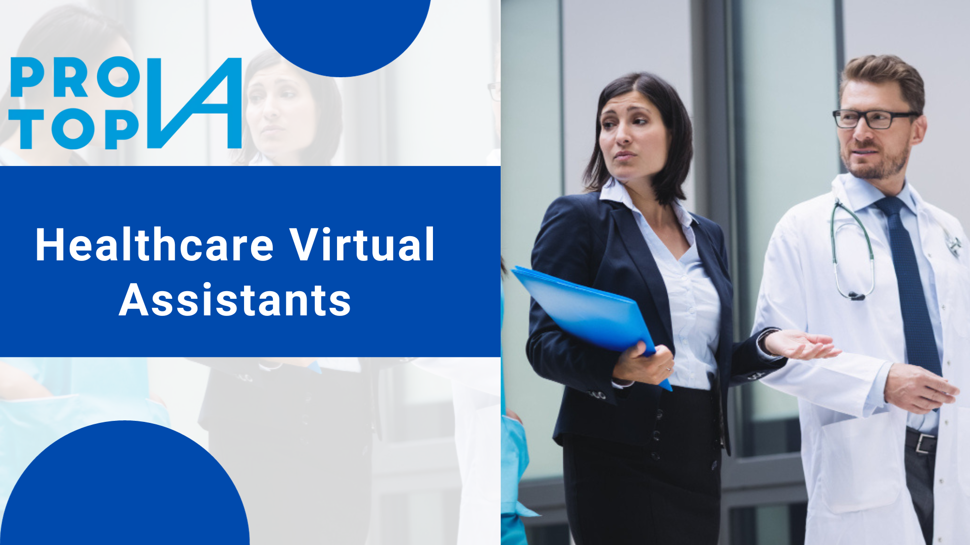Healthcare services provided by virtual assistants.