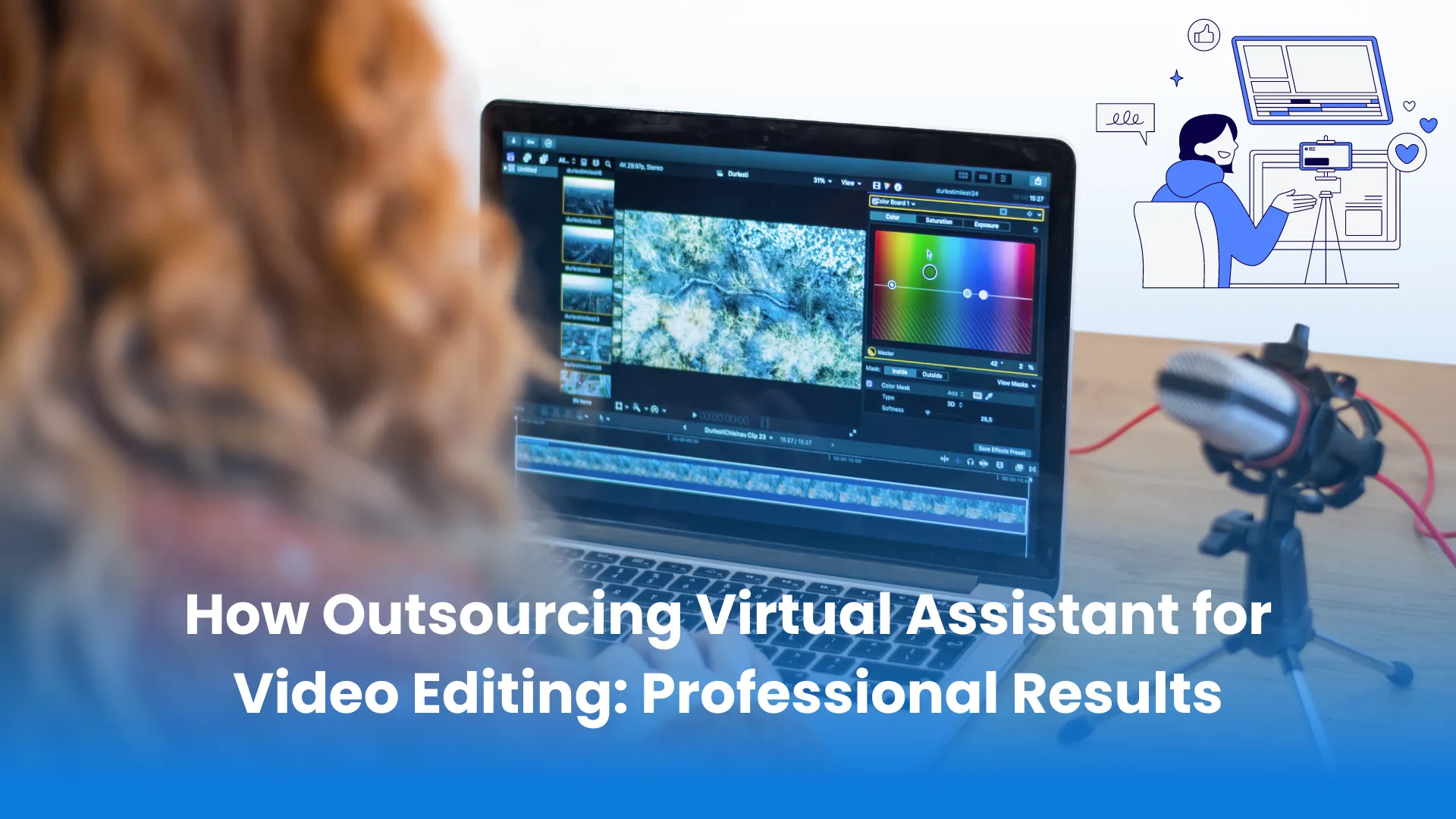 How Outsourcing Virtual Assistant for Video Editing: Professional Results
